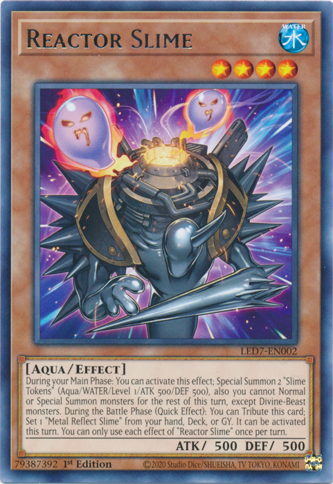 Reactor Slime [LED7-EN002] Rare Yu-Gi-Oh!