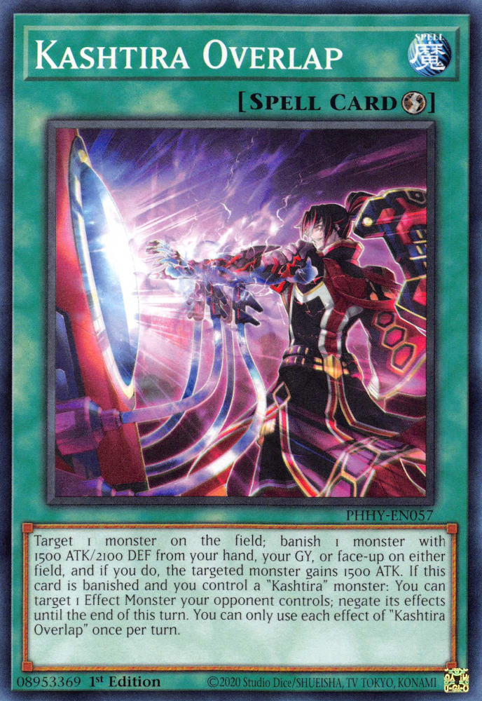 Kashtira Overlap [PHHY-EN057] Common Yu-Gi-Oh!
