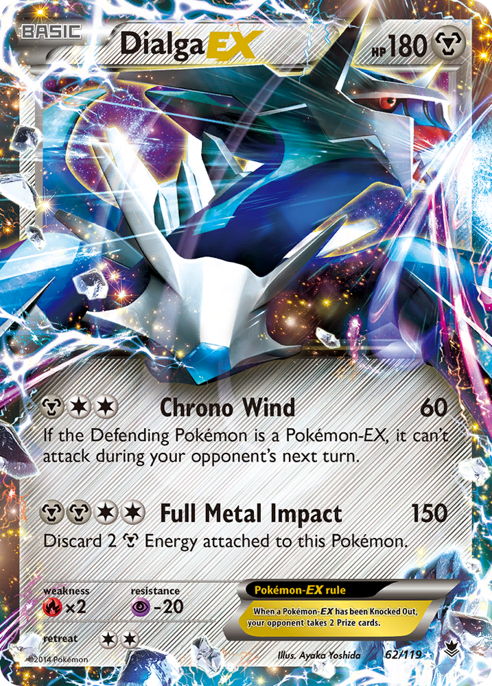 Dialga EX (62/119) [XY: Phantom Forces] Pokémon