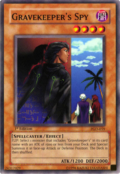 Gravekeeper's Spy [PGD-059] Common Yu-Gi-Oh!
