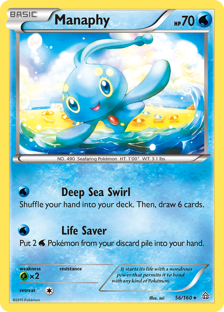 Manaphy (56/160) [XY: Primal Clash] Pokémon