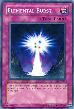 Elemental Burst [DR3-EN179] Common Yu-Gi-Oh!