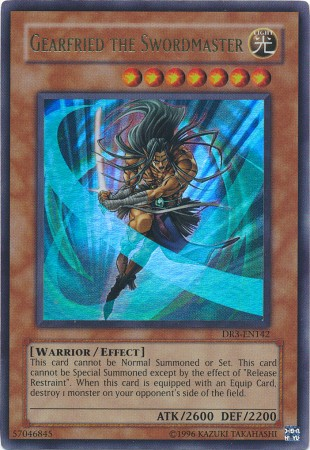 Gearfried the Swordmaster [DR3-EN142] Ultra Rare Yu-Gi-Oh!