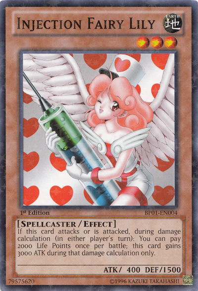Injection Fairy Lily [BP01-EN004] Starfoil Rare Yu-Gi-Oh!