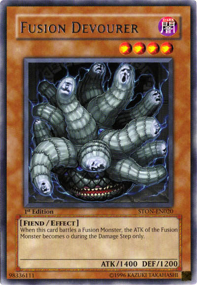 Fusion Devourer [STON-EN020] Rare Yu-Gi-Oh!