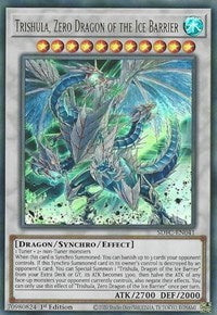 Trishula, Zero Dragon of the Ice Barrier [SDFC-EN041] Ultra Rare Yu-Gi-Oh!