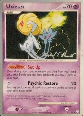 Uxie LV.55 (43/146) (Boltevoir - Michael Pramawat) [World Championships 2010] Pokémon