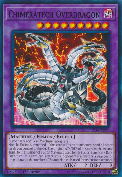 Chimeratech Overdragon [LEDD-ENB27] Common Yu-Gi-Oh!