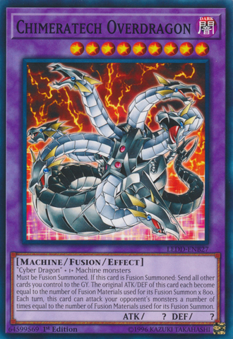 Chimeratech Overdragon [LEDD-ENB27] Common Yu-Gi-Oh!