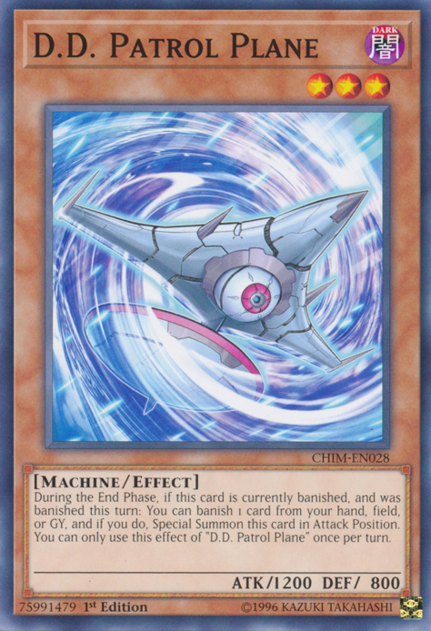 D.D. Patrol Plane [CHIM-EN028] Common Yu-Gi-Oh!