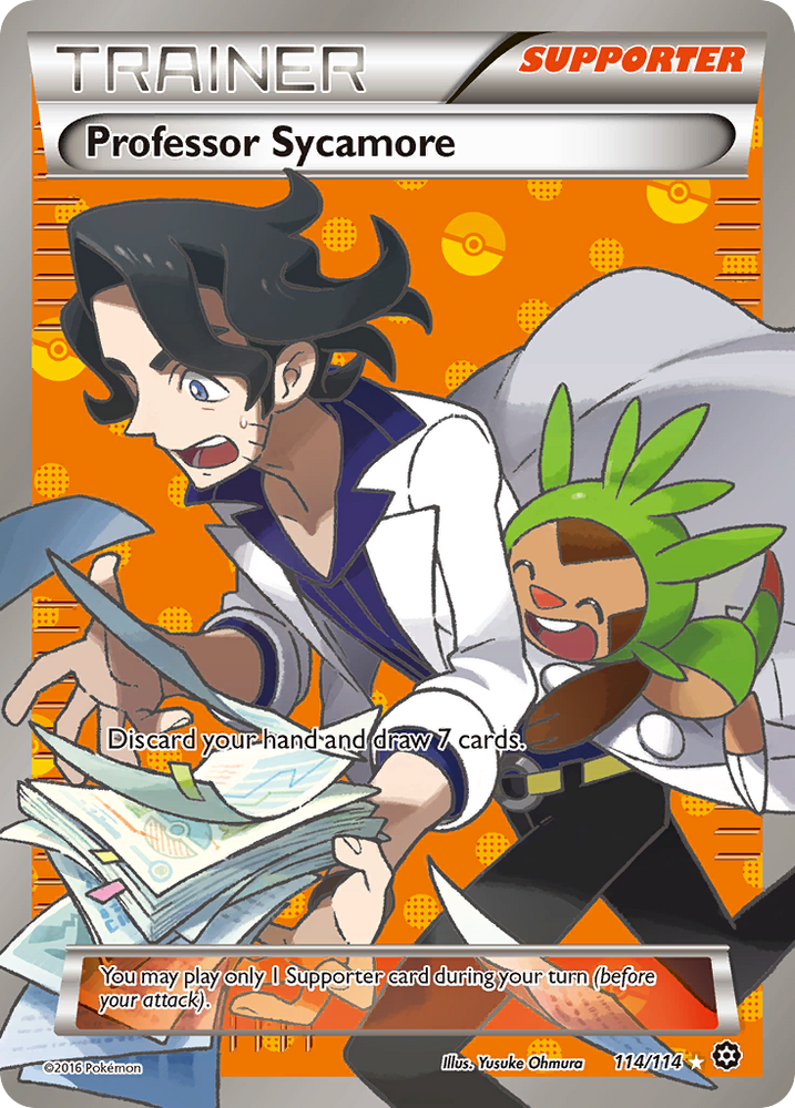 Professor Sycamore (114/114) [XY: Steam Siege] Pokémon