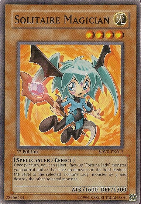 Solitaire Magician [SOVR-EN013] Common Yu-Gi-Oh!