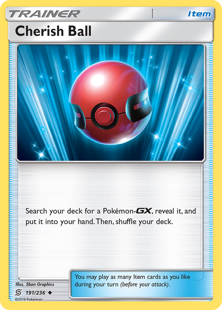 Cherish Ball (191/236) [Sun & Moon: Unified Minds] Pokémon