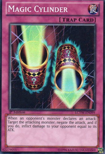 Magic Cylinder [LCYW-EN099] Super Rare Yu-Gi-Oh!