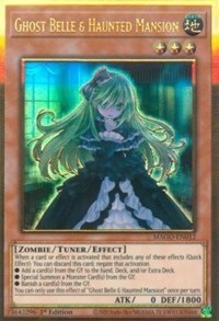 Ghost Belle & Haunted Mansion [MAGO-EN012] Gold Rare Yu-Gi-Oh!