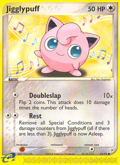 Jigglypuff (41/95) [EX: Team Magma vs Team Aqua] Pokémon
