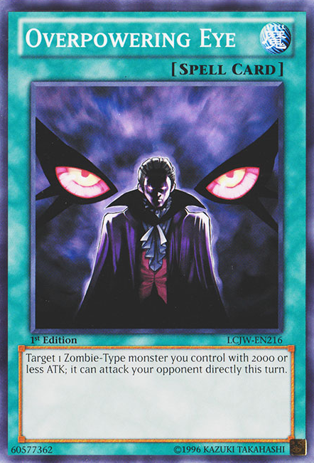 Overpowering Eye [LCJW-EN216] Common Yu-Gi-Oh!