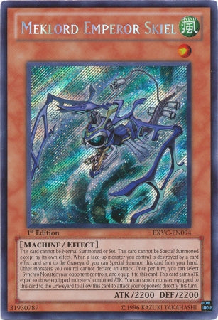 Meklord Emperor Skiel [EXVC-EN094] Secret Rare Yu-Gi-Oh!
