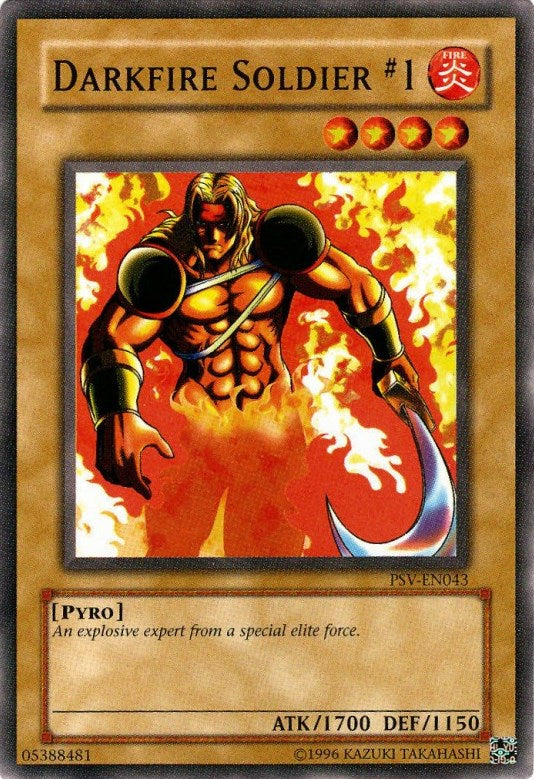 Darkfire Soldier #1 [PSV-EN043] Common Yu-Gi-Oh!