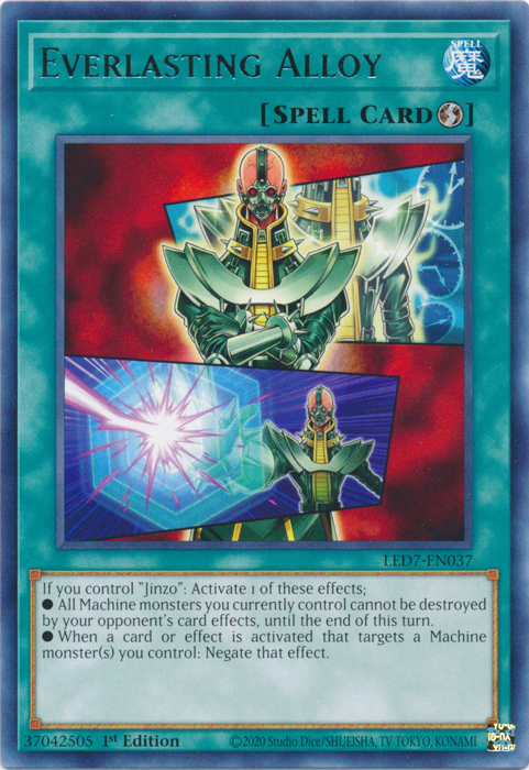 Everlasting Alloy [LED7-EN037] Rare Yu-Gi-Oh!