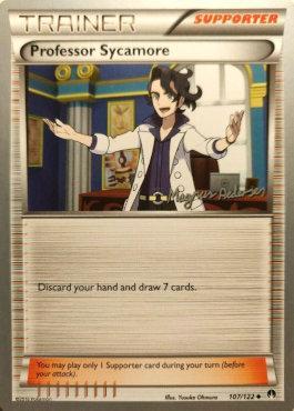 Professor Sycamore (107/122) (Garbanette - Magnus Pedersen) [World Championships 2018] Pokémon