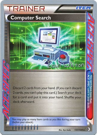 Computer Search (137/149) (American Gothic - Ian Whiton) [World Championships 2013] Pokémon