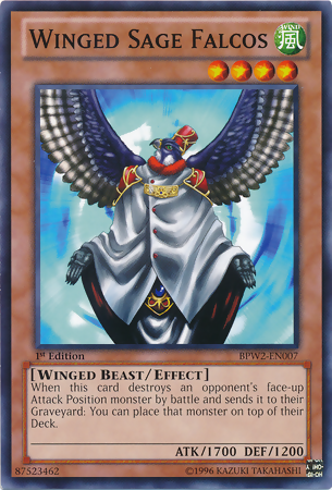 Winged Sage Falcos [BPW2-EN007] Common Yu-Gi-Oh!