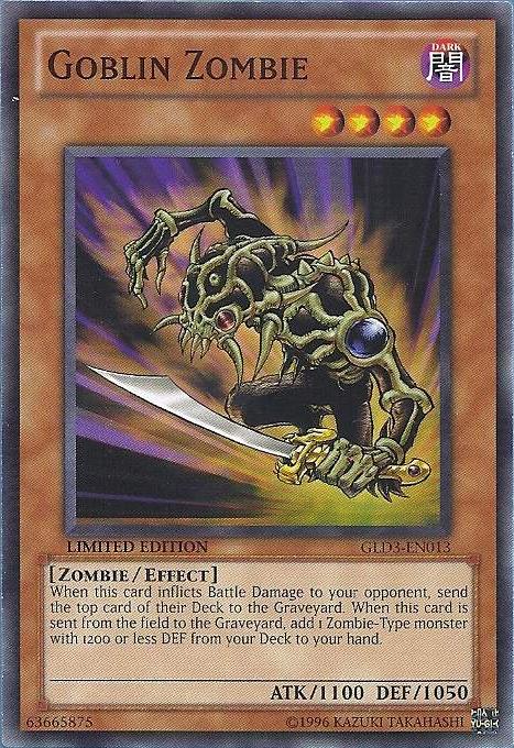 Goblin Zombie [GLD3-EN013] Common Yu-Gi-Oh!