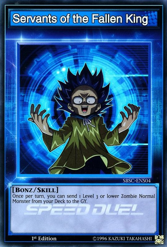 Servants of the Fallen King [SBSC-ENS04] Super Rare Yu-Gi-Oh!