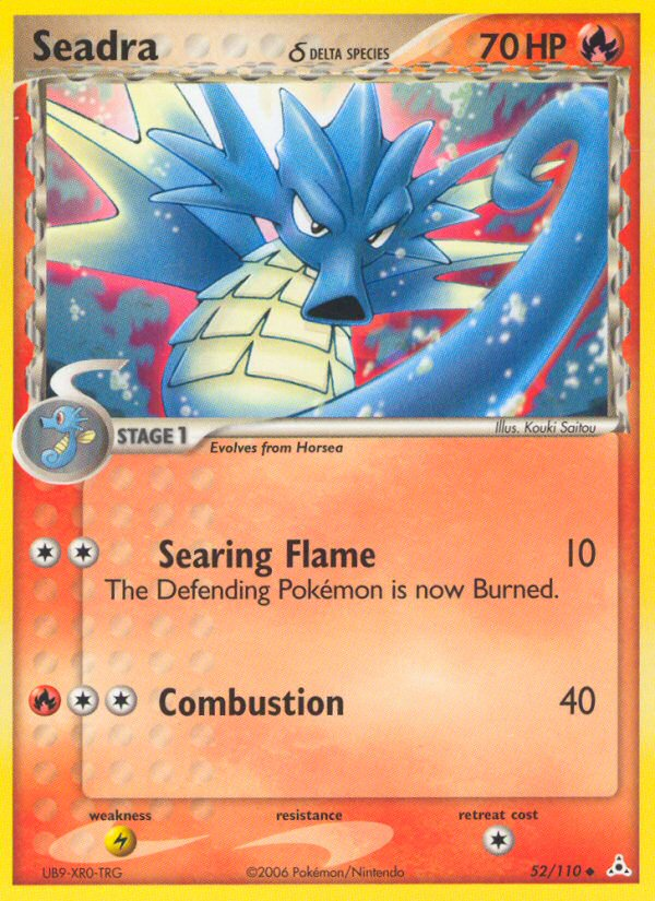 Seadra (52/110) (Delta Species) [EX: Holon Phantoms] Pokémon