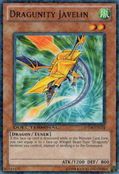 Dragunity Javelin [DT04-EN024] Common Yu-Gi-Oh!