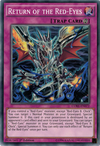 Return of the Red-Eyes [CORE-EN072] Common Yu-Gi-Oh!