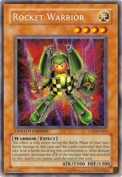 Rocket Warrior [CT2-EN005] Secret Rare Yu-Gi-Oh!