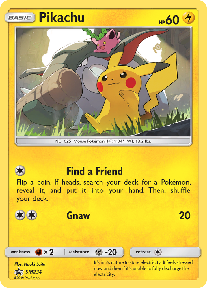 Pikachu (SM234) [Sun & Moon: Black Star Promos] Pokémon