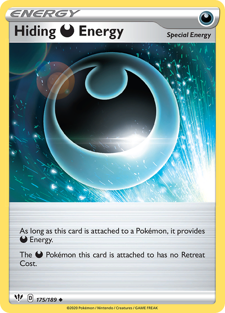 Hiding Darkness Energy (175/189) [Sword & Shield: Darkness Ablaze] Pokémon