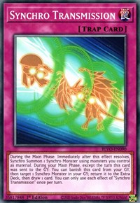 Synchro Transmission [BLVO-EN090] Common Yu-Gi-Oh!