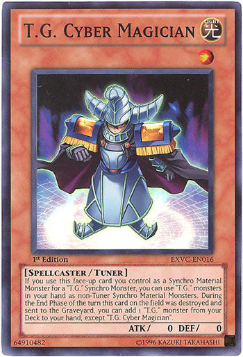 T.G. Cyber Magician [EXVC-EN016] Super Rare Yu-Gi-Oh!