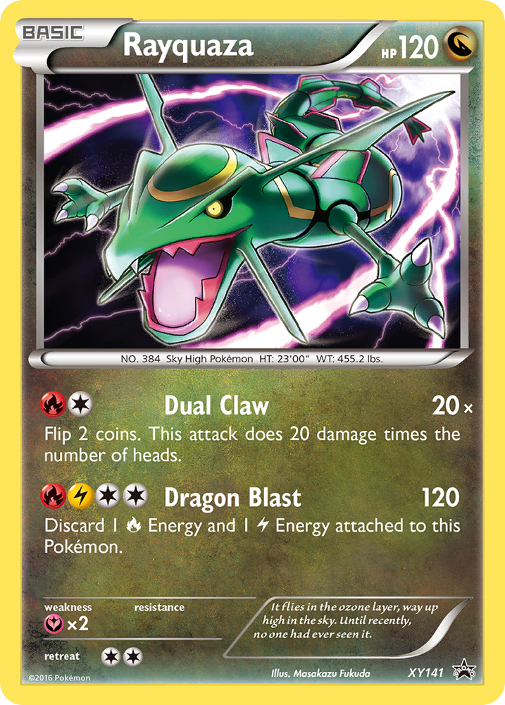Rayquaza (XY141) [XY: Black Star Promos] Pokémon