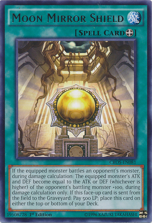 Moon Mirror Shield [CROS-EN081] Rare Yu-Gi-Oh!