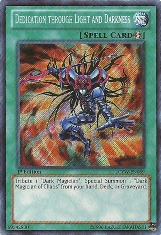 Dedication through Light and Darkness [LCYW-EN069] Secret Rare Yu-Gi-Oh!