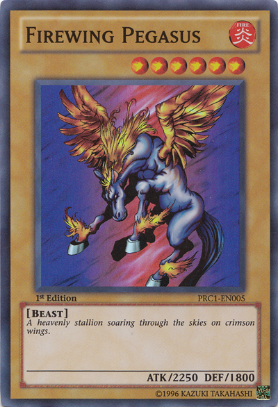 Firewing Pegasus [PRC1-EN005] Super Rare Yu-Gi-Oh!