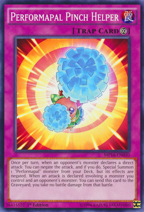Performapal Pinch Helper [MP16-EN030] Common Yu-Gi-Oh!