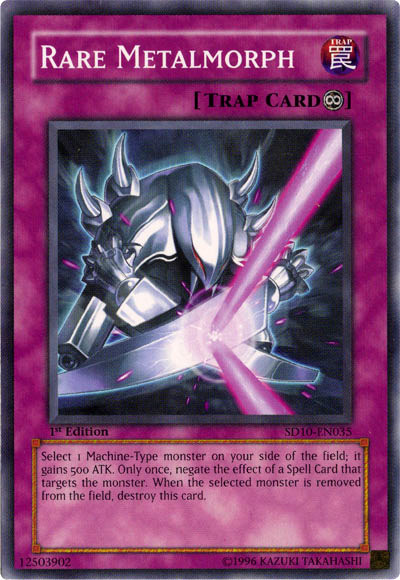 Rare Metalmorph [SD10-EN035] Common Yu-Gi-Oh!