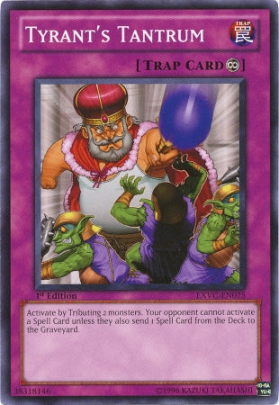 Tyrant's Tantrum [EXVC-EN075] Common Yu-Gi-Oh!