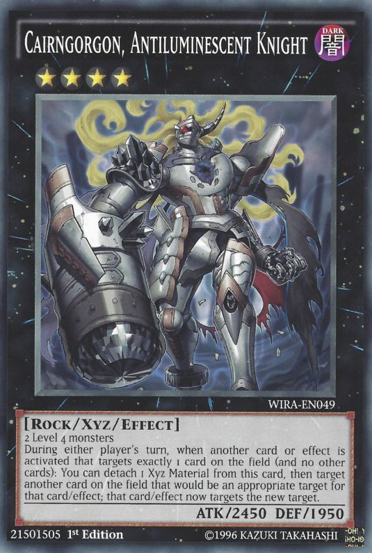 Cairngorgon, Antiluminescent Knight [WIRA-EN049] Common Yu-Gi-Oh!