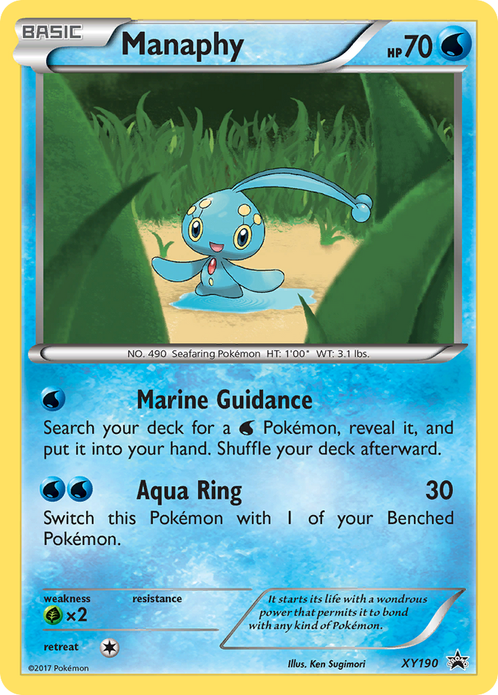 Manaphy (XY190) [XY: Black Star Promos] Pokémon