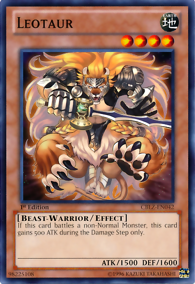 Leotaur [CBLZ-EN042] Common Yu-Gi-Oh!
