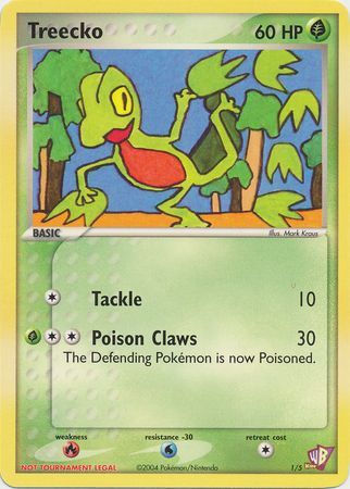 Treecko (1/5) [Kids WB Promos] Pokémon