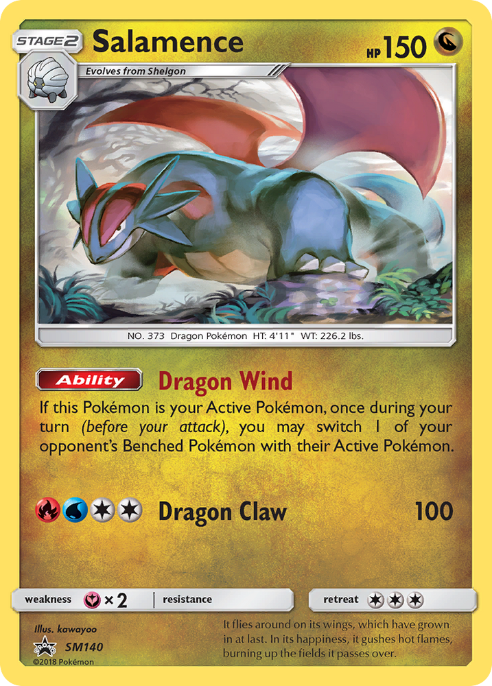 Salamence (SM140) [Sun & Moon: Black Star Promos] Pokémon