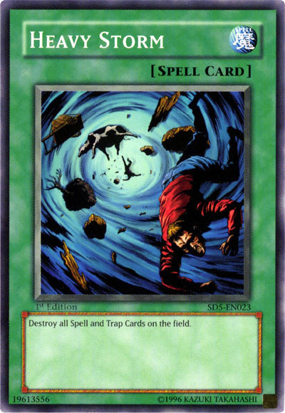 Heavy Storm [SD5-EN023] Common Yu-Gi-Oh!